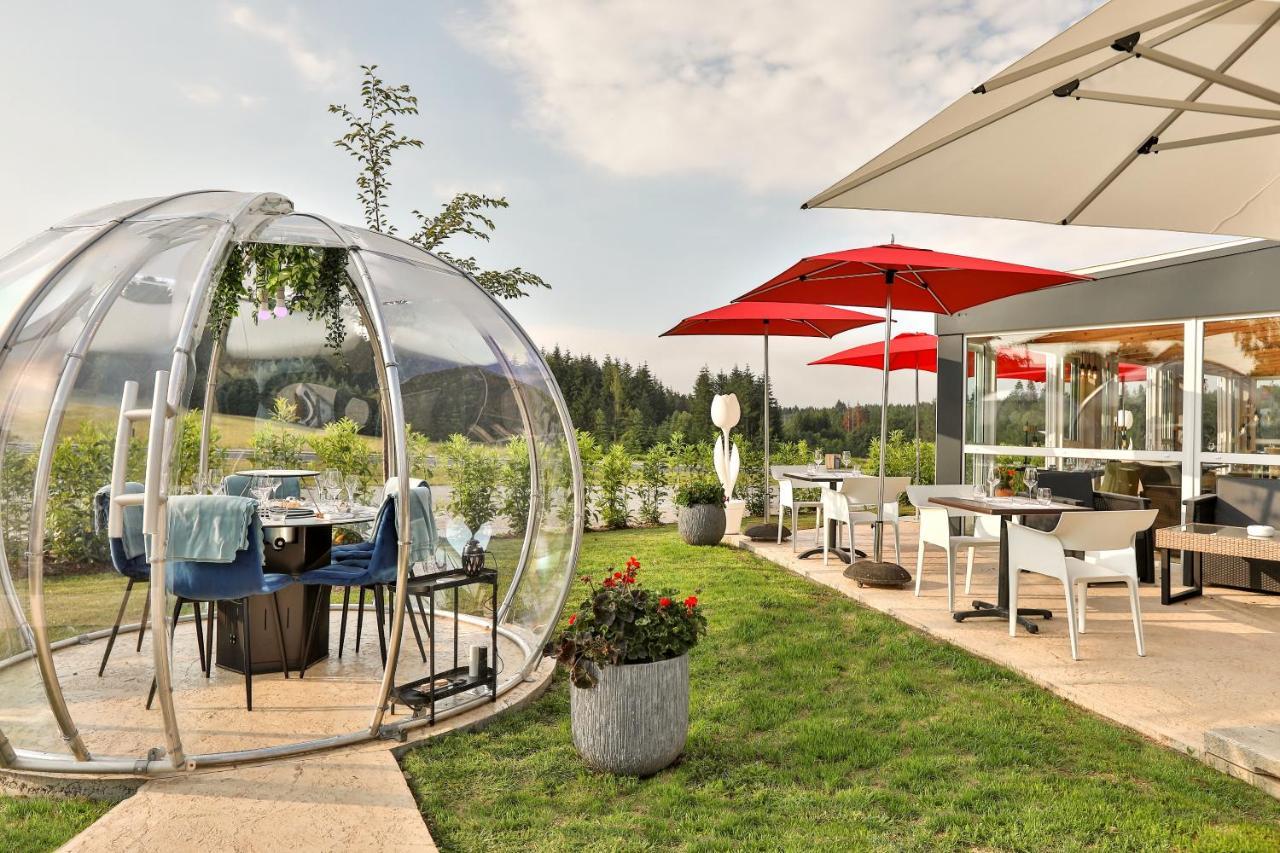 Hotel-Restaurant Logis Europa Maussac Exterior photo